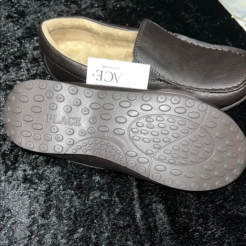 NWT The Children's Place Brown Moccasin Slip-On Shoes $20